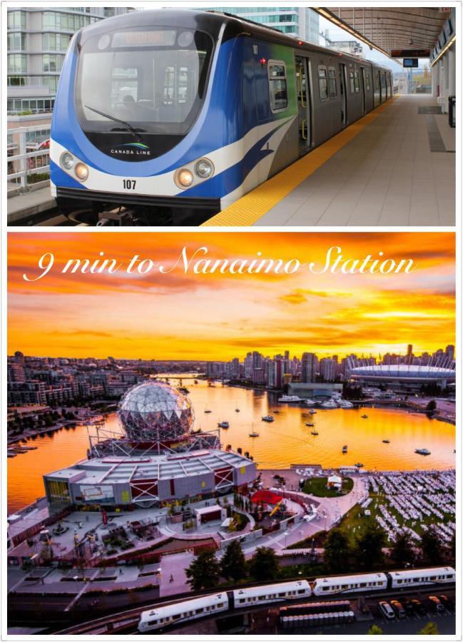 Rare Find Exquisitely New Quiet & Safe Skytrain Home فانكوفر المظهر الخارجي الصورة